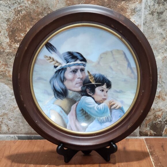 Vague Shadows The Kjowa Nation Decorative Collector Plate by Perillo - Picture 14 of 16